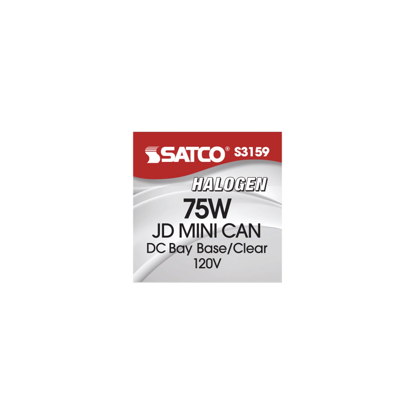 image of 75 Watt - Halogen - T4 - Clear - 2000 Average rated hours - 1250 Lumens - DC Bay base - 120 Volt