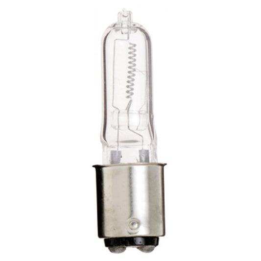 image of 75 Watt - Halogen - T4 - Clear - 2000 Average rated hours - 1250 Lumens - DC Bay base - 120 Volt