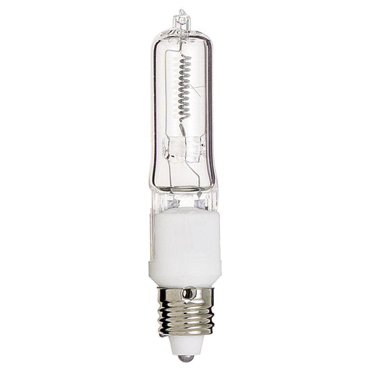 image of 35 Watt - Halogen - T4 - Clear - 2000 Average rated hours - 380 Lumens - Mini Candelabra base - 120 Volt