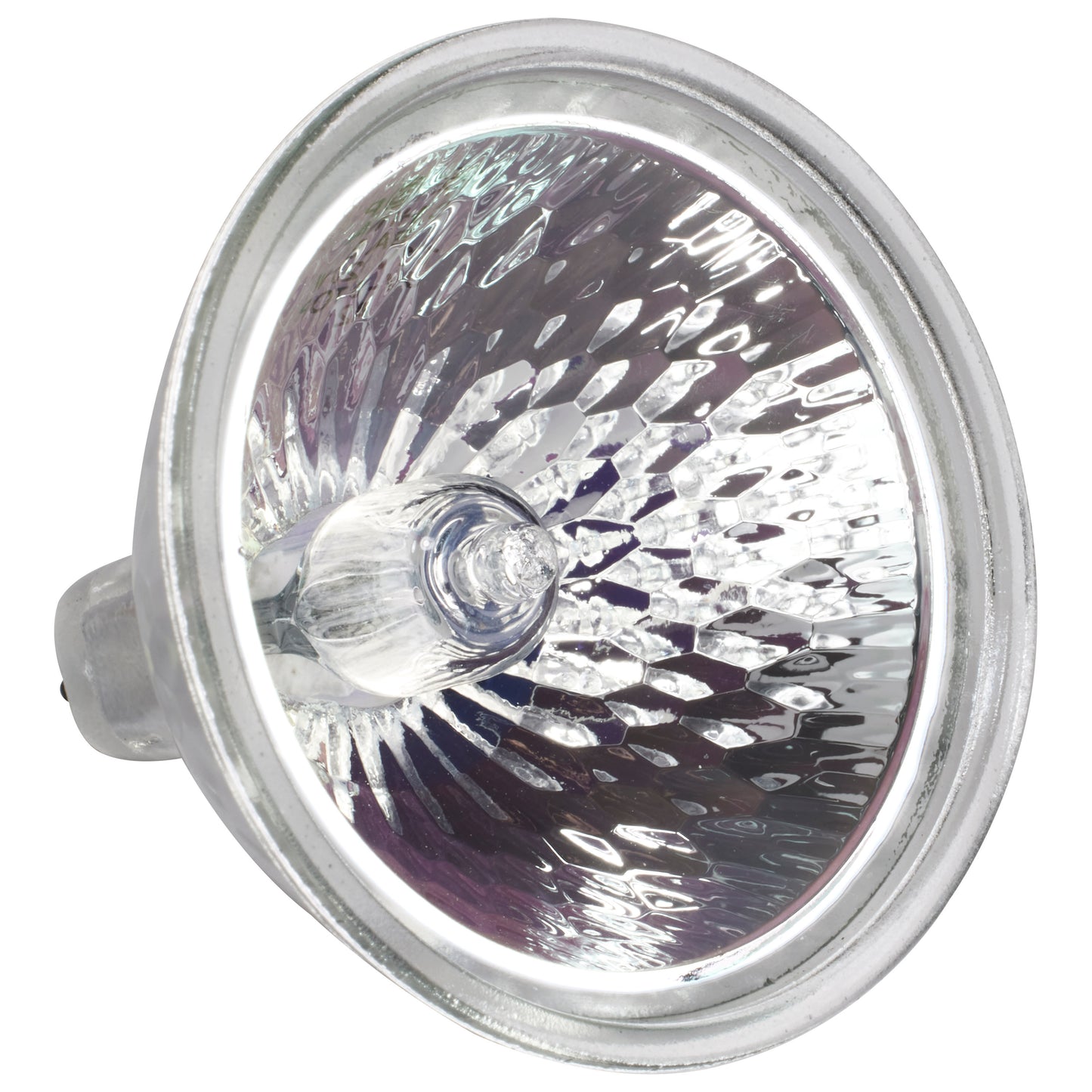 image of 20 Watt - Halogen - MR16 - BAB - 2000 Average rated hours - Miniature 2 Pin Round base - 12 Volt - Carded
