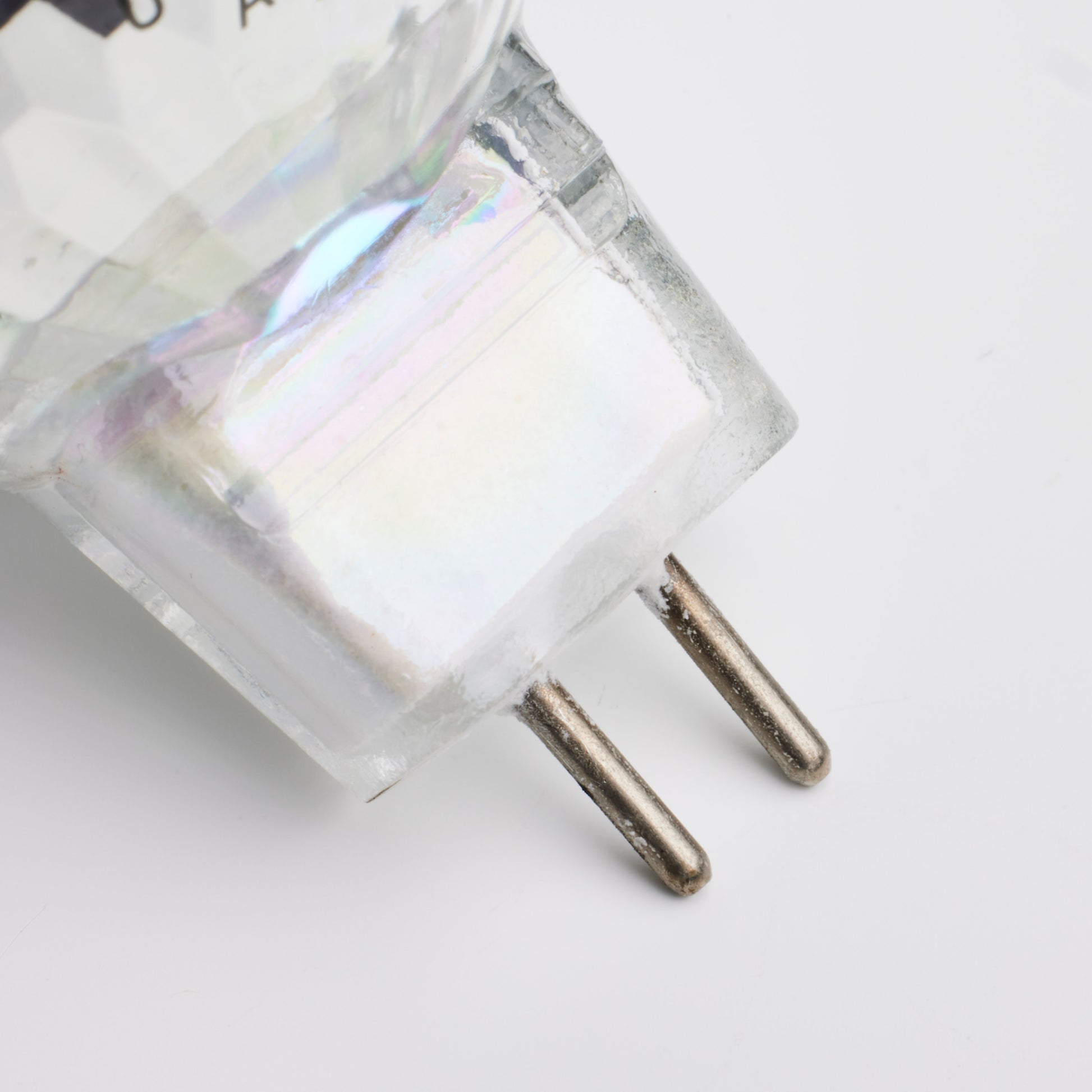 image of 20 Watt - Halogen - MR16 - BAB - 2000 Average rated hours - Miniature 2 Pin Round base - 12 Volt - Carded