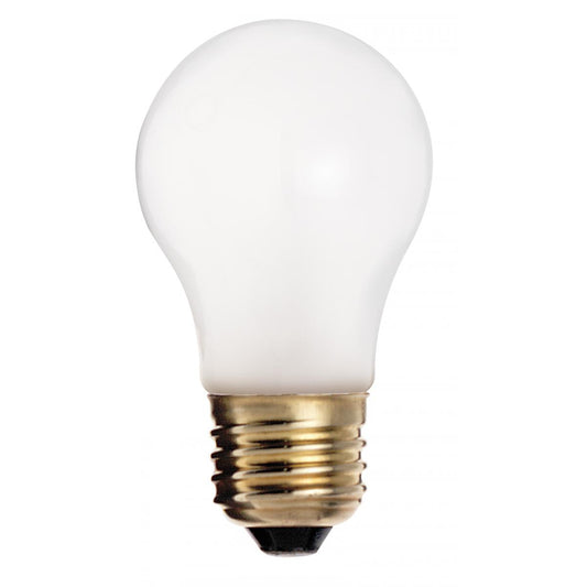 image of 40 Watt A15 Incandescent - Frost - Appliance Lamp - 2500 Average rated hours - 290/217 Lumens - Medium base - 130/120 Volt