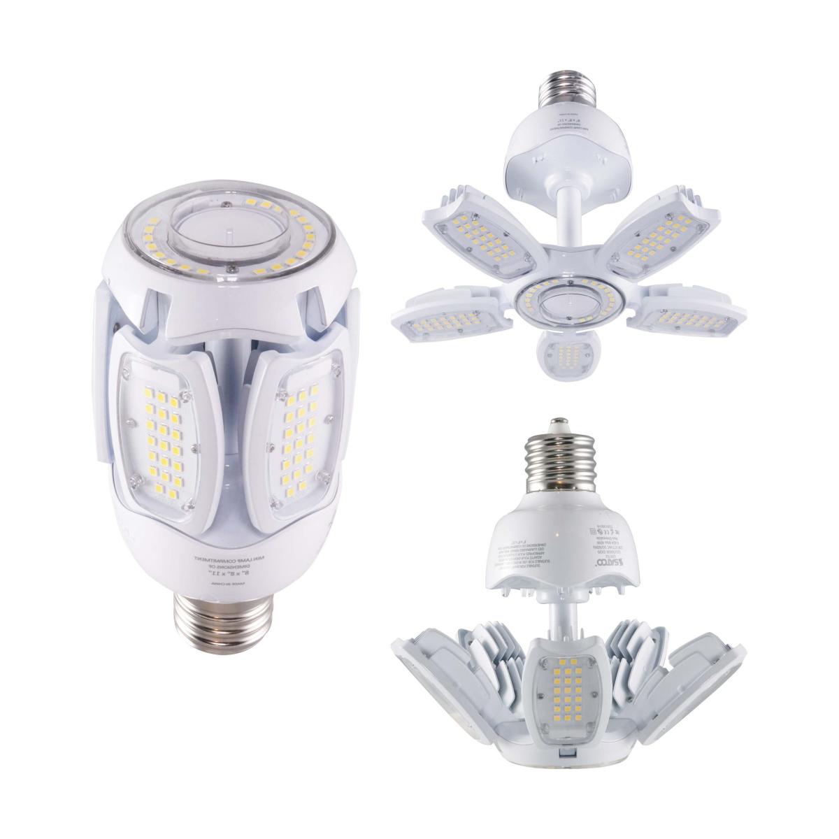 40 Watt LED HID Replacement - Mogul extended base - Adjustable Beam Angle - Type B Ballast Bypass -100-277 Volt