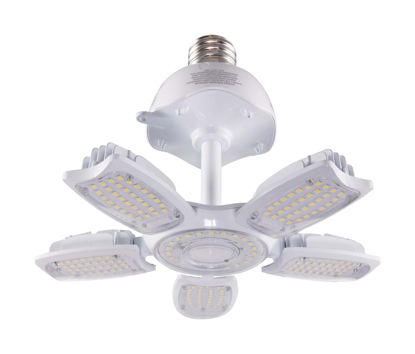image of 75 Watt LED HID Replacement - 5000K - Mogul Extended base - Adjustable Beam Angle - Type B Ballast Bypass -100-277 Volt