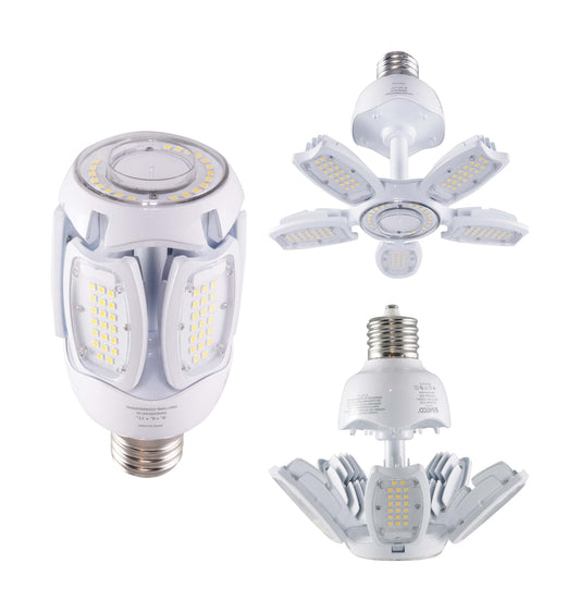image of 40 Watt LED HID Replacement - 2700K - Mogul extended base - Adjustable Beam Angle - Type B Ballast Bypass -100-277 Volt
