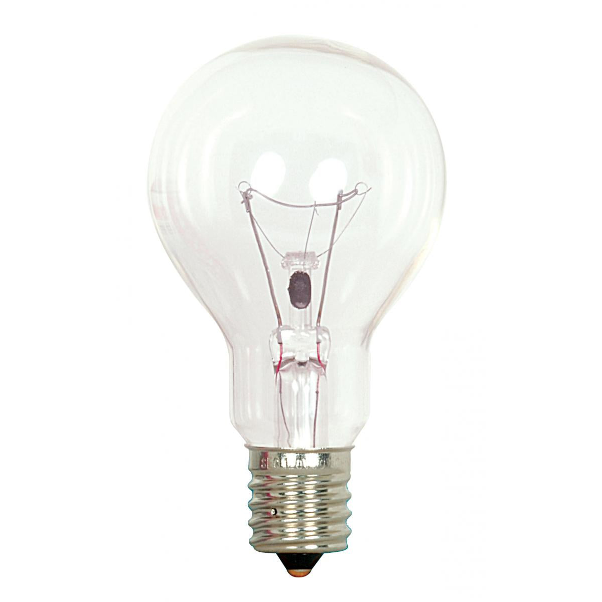 image of 40 Watt A15 Incandescent - Clear - Appliance Lamp - 1000 Average rated hours - 420 Lumens - Intermediate base - 130 Volt