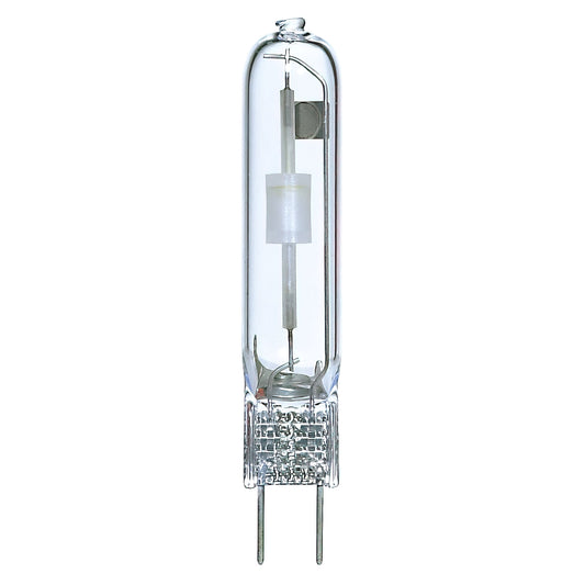 image of 70 Watt - Metal Halide HID - Bi Pin G8.5 base - T4 SE - Clear - 83 CRI - 3000K