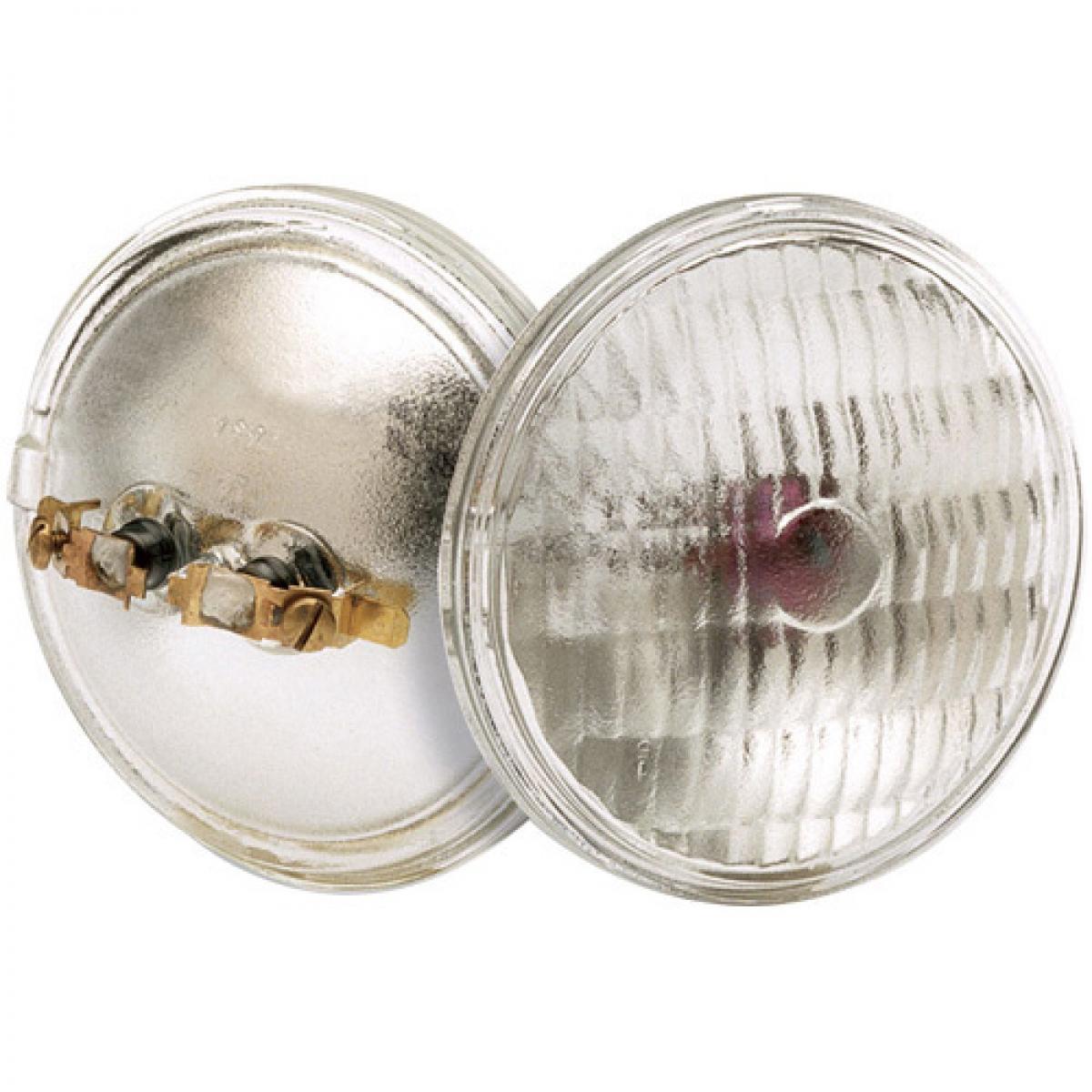 image of 50 Watt sealed beam - PAR36 - 400 Average rated hours - Screw Terminal base - 28 Volt