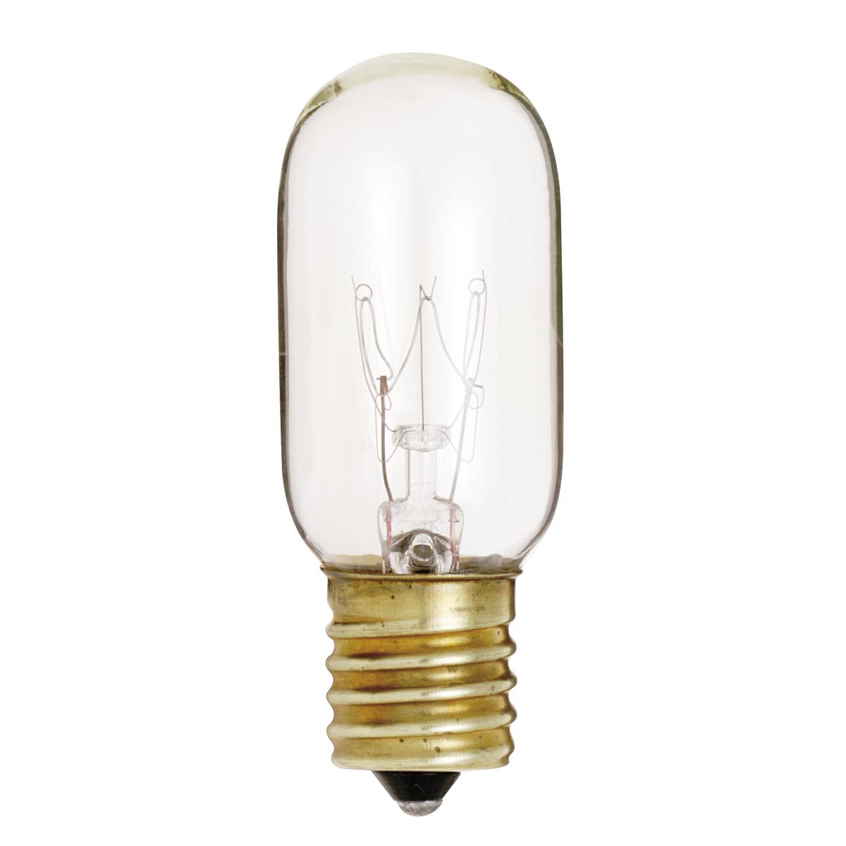 25 Watt T8 Incandescent - Clear - 2500 Average rated hours - 190 Lumens - Intermediate base - 130 Volt - Carded