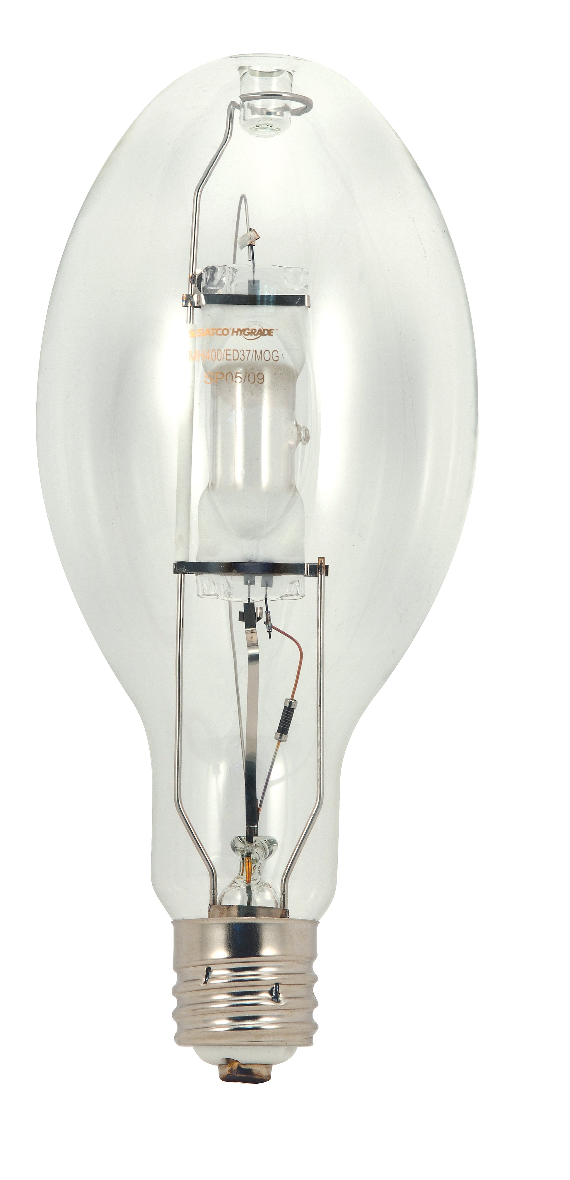 image of 400 Watt - Metal Halide HID - Mogul base - ED28 - Clear - 65 CRI - 4200K