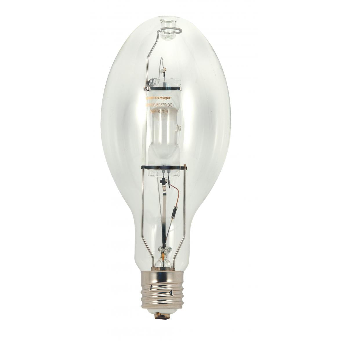 image of 400 Watt - Metal Halide HID - Mogul base - ED28 - Clear - 65 CRI - 4200K