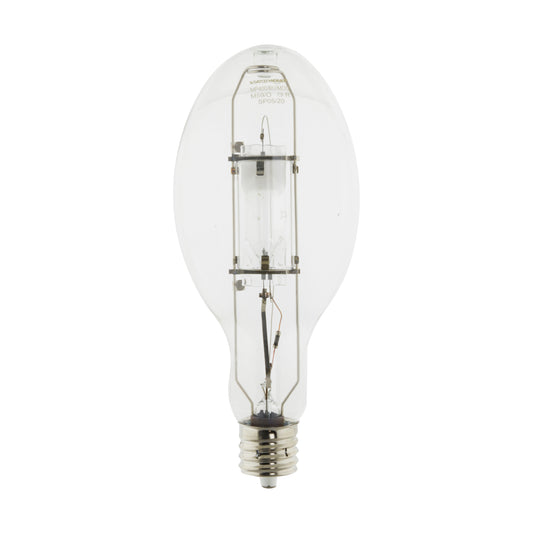 image of 400 Watt - Metal Halide HID - MP400 - Mogul base - ED37 - Clear - 65 CRI - 4200K