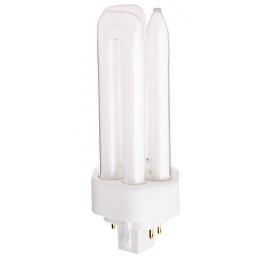image of 26 Watt - pin-based Compact Fluorescent - 3500K - 82 CRI - GX24q-3 (4-Pin) base