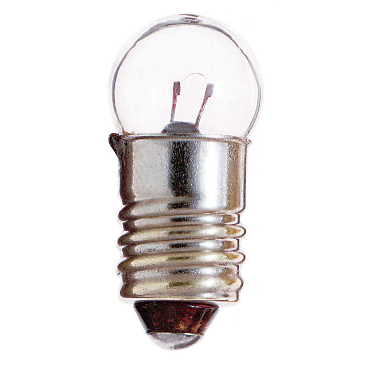 image of 0.74 Watt miniature - G3 1/2 - 15 Average rated hours - Miniature Screw base - 2.47 Volt