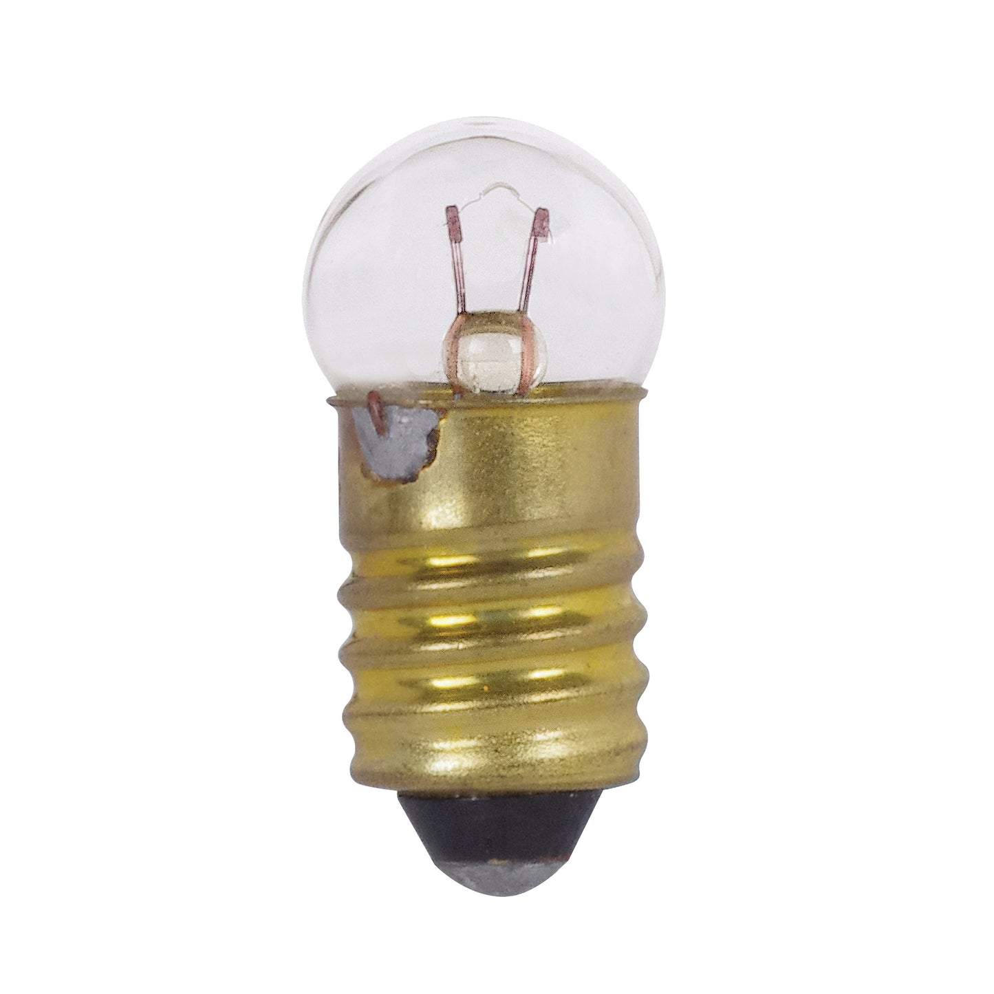 image of 0.63 Watt miniature - G3 1/2 - 10 Average rated hours - Miniature Screw base - 2.33 Volt