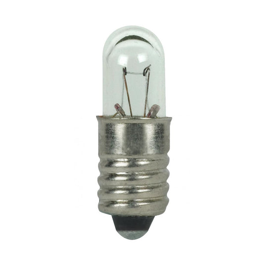 1.12 Watt miniature - T1 3/4 - 4000 Average rated hours - Midget Screw base - 28 Volt