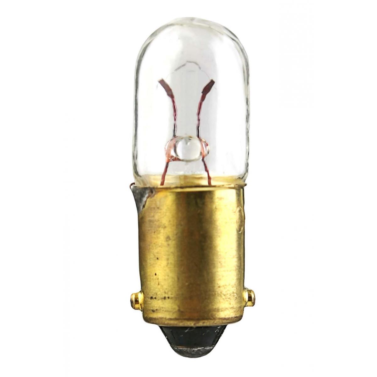 image of 2.8 Watt Miniature - T3-1/4 - 5000 Average rated hours - Miniature bayonet base - 55 Volt