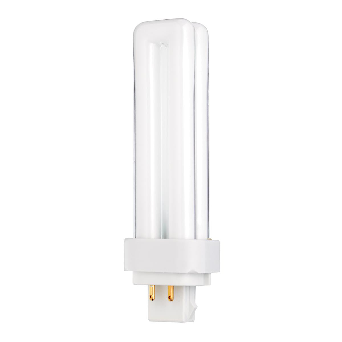 13 Watt - pin-based Compact Fluorescent - 82 CRI - G24Q-1 (4-Pin) base