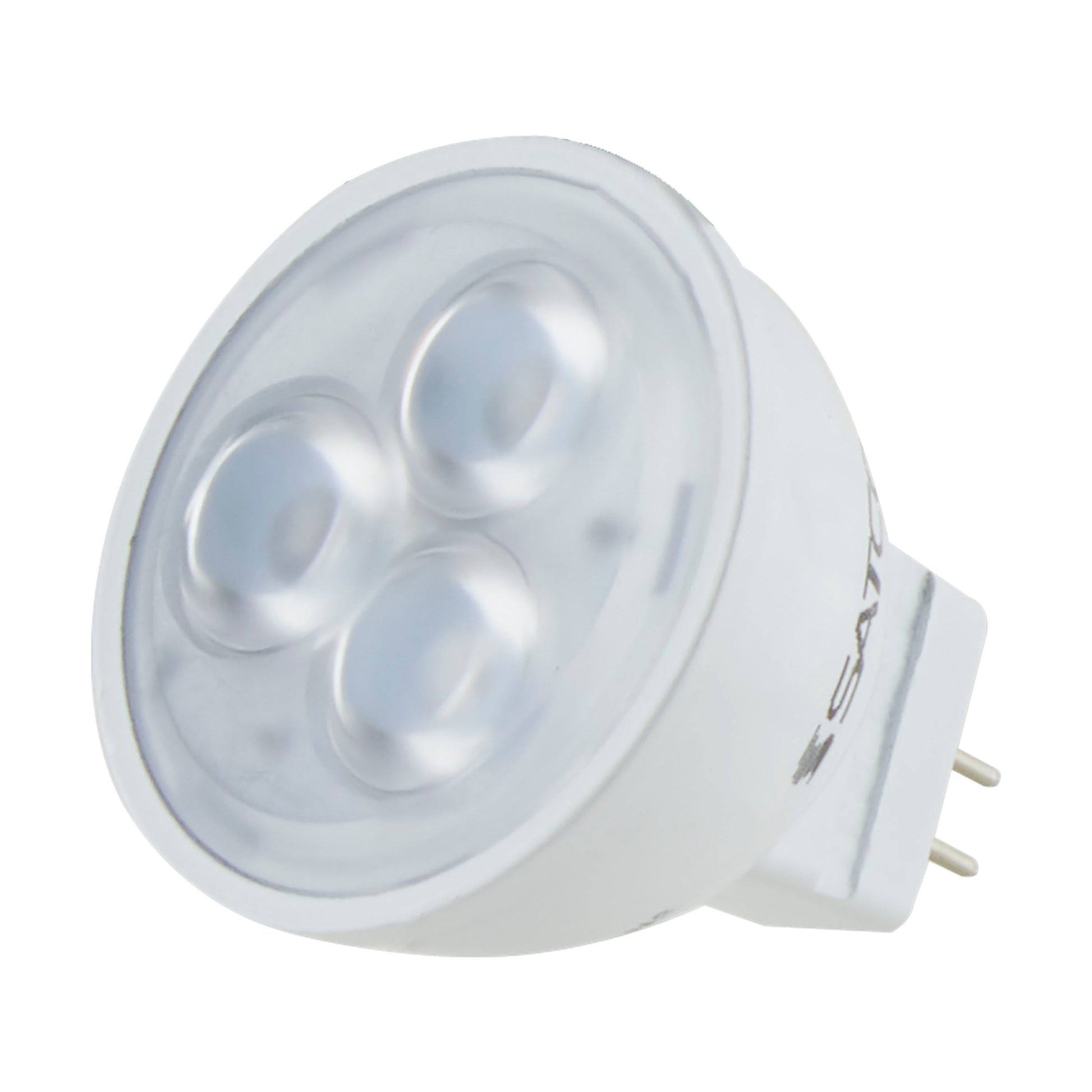 image of 3 Watt - LED - MR11 - 3000K - 25 deg. Beam Angle - 25000 Average rated hours - 210 Lumens - GU4 base - 12 Volt