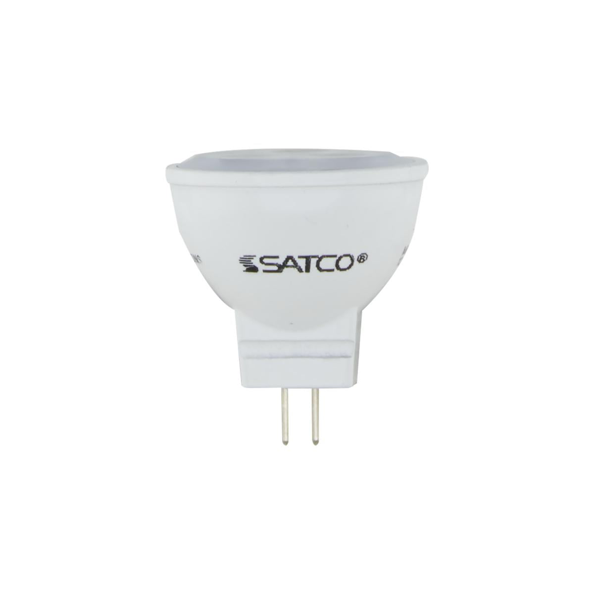 3W - LED - MR11 - 3000K - 25 deg. beam spread - 25000 Average rated hours - 210 Lumens - GU4 base - 12 Volt AC/DC