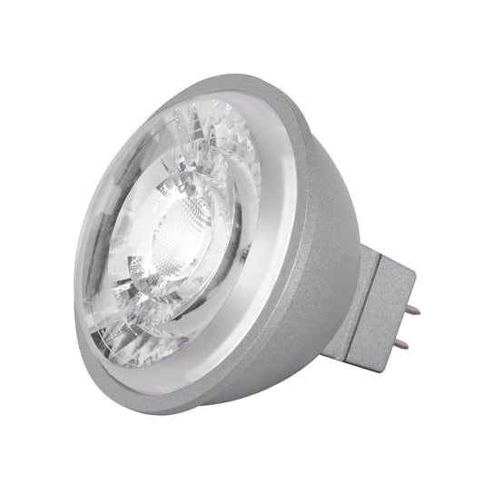 image of 8W - LED MR16 - 2700K - 15 deg. beam spread - GU5.3 base - 12 Volt AC/DC