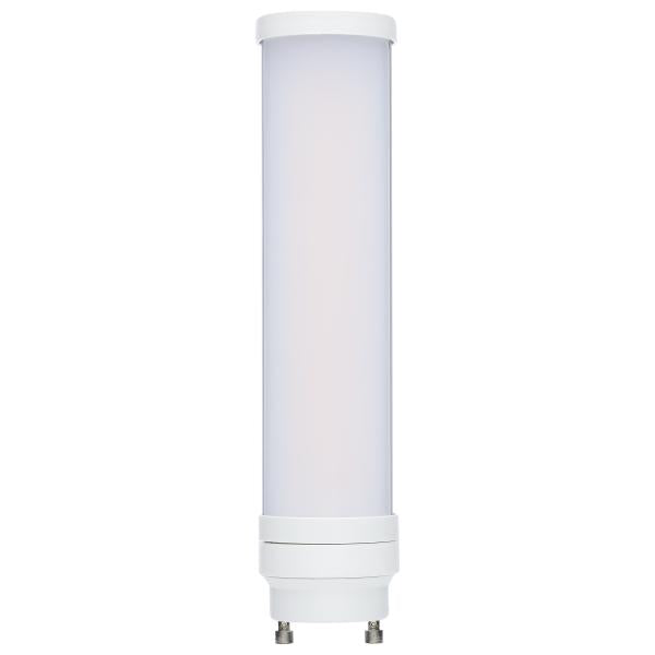 8 Watt LED PL - GU24 Base - 27K/30K/35K/40K/50K CCT Selectable - Type B Ballast Bypass - 120-277 Volt