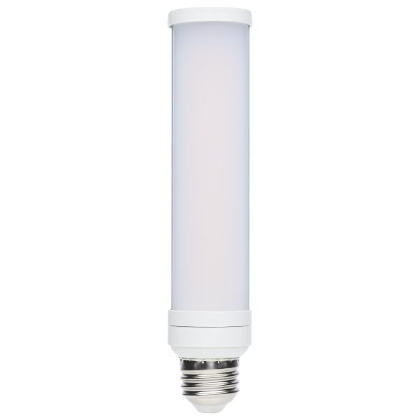 8 Watt LED PL - E26 Base - 27K/30K/35K/40K/50K CCT Selectable - Type B Ballast Bypass - 120-277 Volt