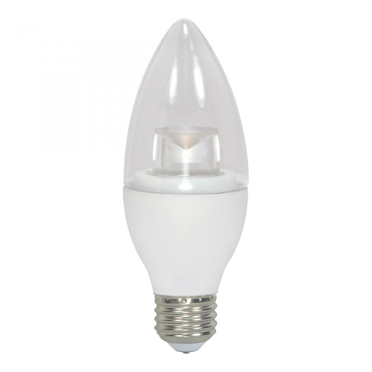 4.5 Watt - B11 LED - 3000K - Medium base - 120 Volt
