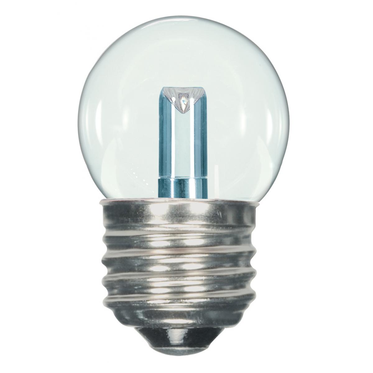 image of 1.2 Watt LED - S11 - Clear - 2700K - Medium base - 120 Volt - Carded