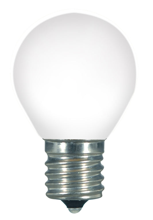 image of 1 Watt LED - S11 - White - 2700K - Intermediate base - 120 Volt - Carded