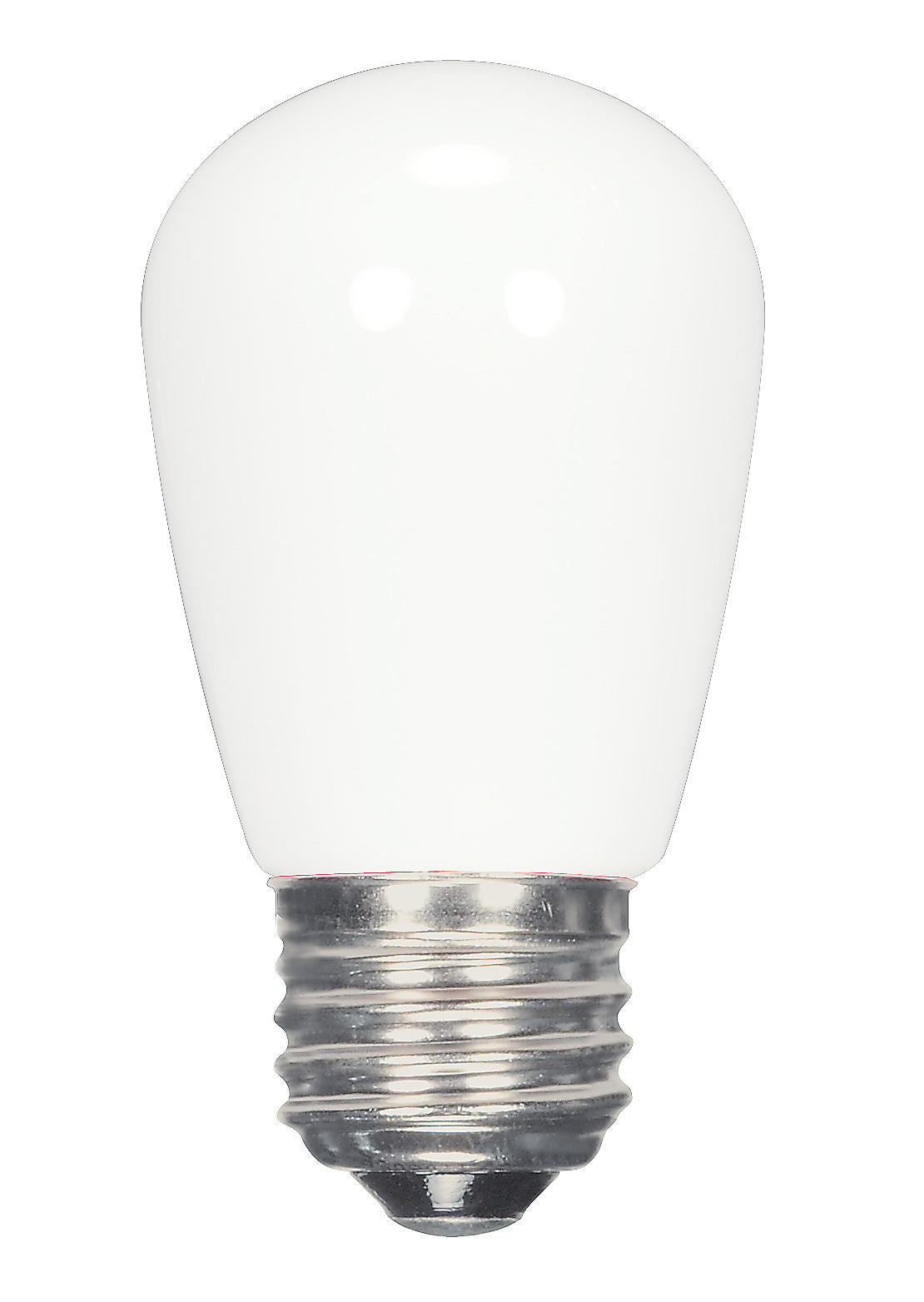image of 1.4 Watt LED - S14 - White - 2700K - Medium base - 120 Volt - Carded