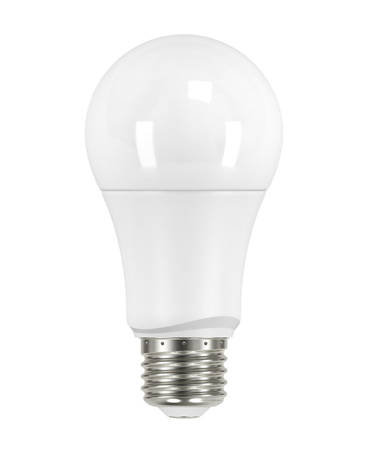image of 9.5 Watt - A19 LED - Frosted - 3000K Medium base - 220 deg. Beam Angle - 120 Volt - Non-Dimmable