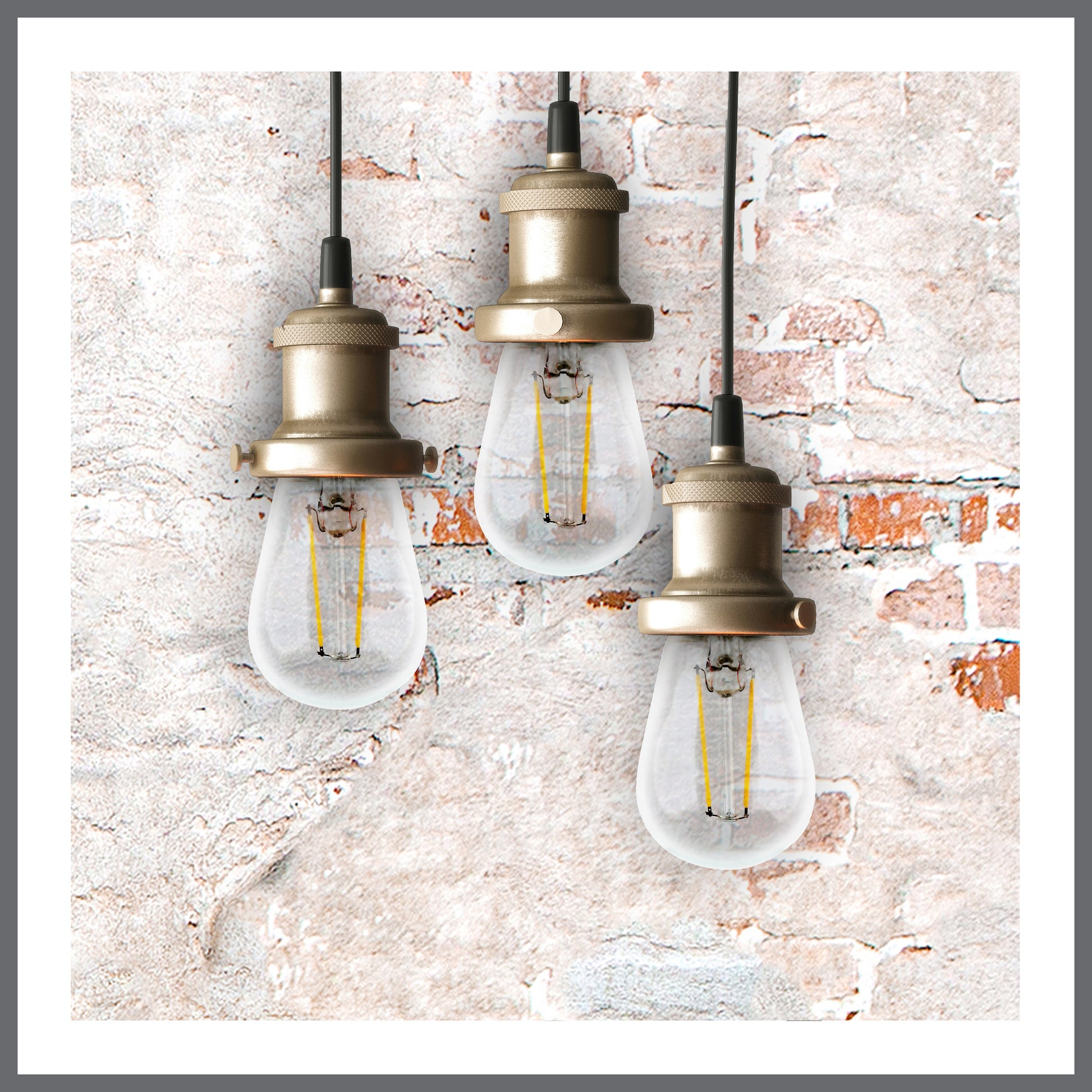 image of 1 Watt LED - S14 - Clear - Medium base - 2700K - 120 Volt