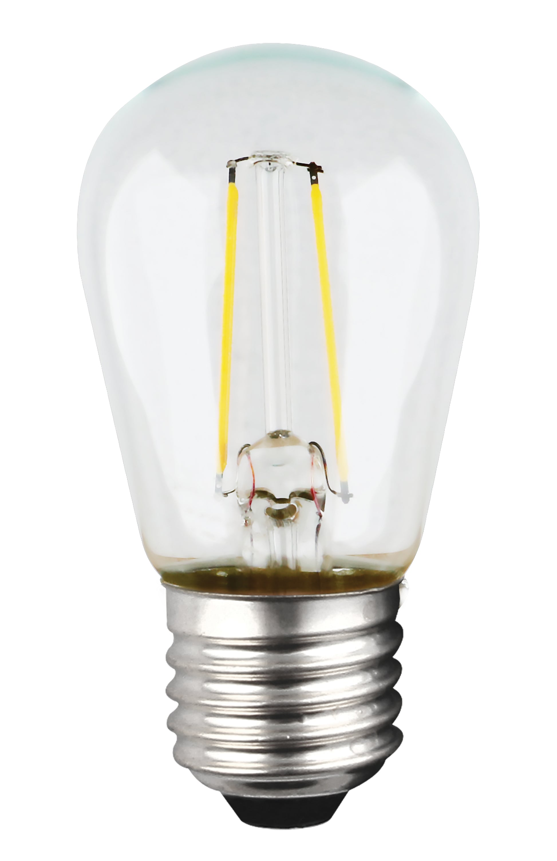 image of 1 Watt LED - S14 - Clear - Medium base - 2700K - 120 Volt