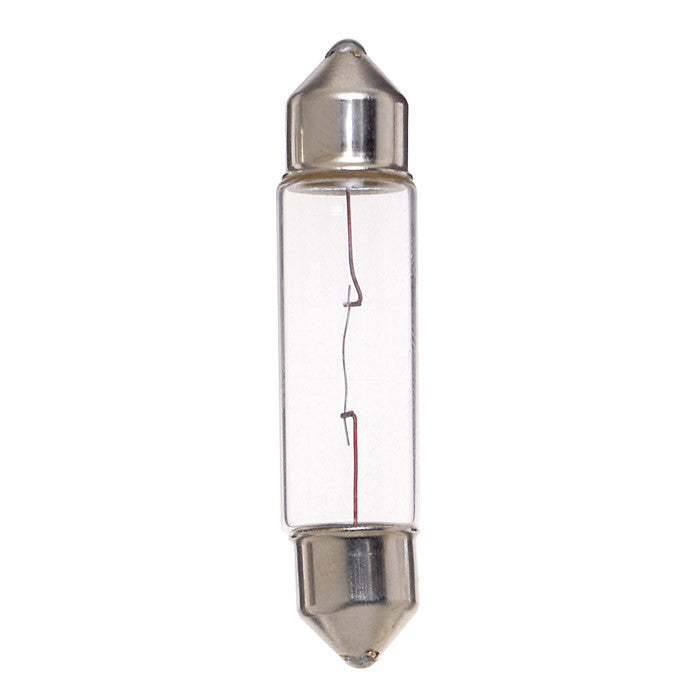 5 Watt miniature - T3 1/4 - 200 Average rated hours - Festoon base - 12 Volt