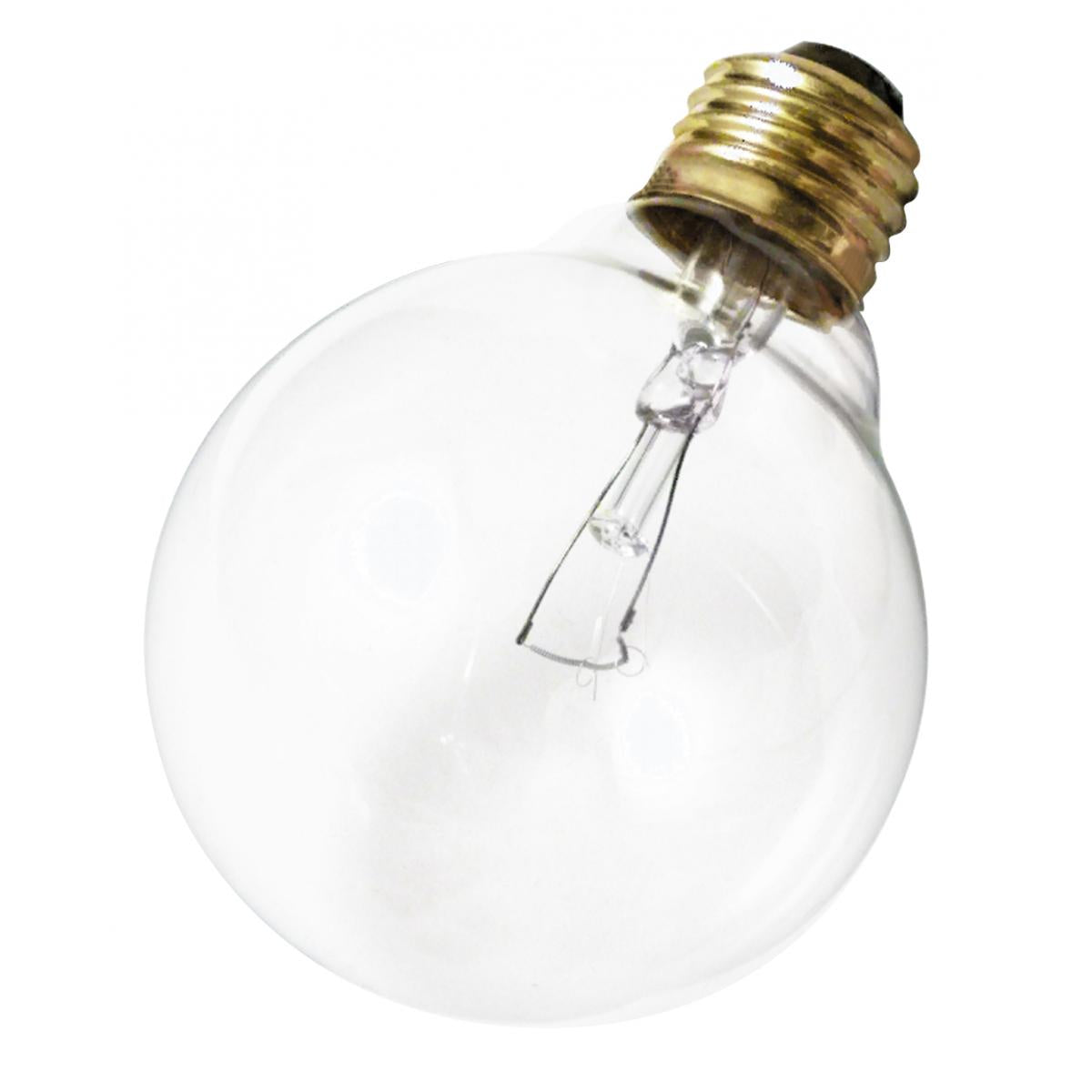 image of 40 Watt G25 Incandescent - Clear - 2500 Average rated hours - 300 Lumens - Medium base - 220 Volt