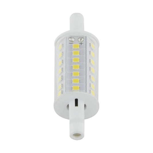 image of 6 Watt LED Bulb - J-Type T3 78mm - 120 Volt - R7S Base - 3000K - Double Ended - 200 Degree Beam Angle