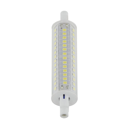 image of 10 Watt LED Bulb - J-Type T3 118mm - 120 Volt - R7S Base - 3000K - Double Ended - 200 Degree Beam Angle