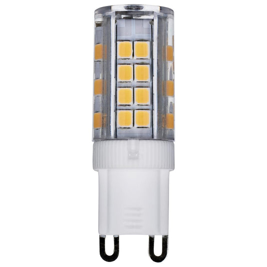 image of 3.5 Watt - JCD LED - Clear - 3000K - G9 Base - 120 Volt