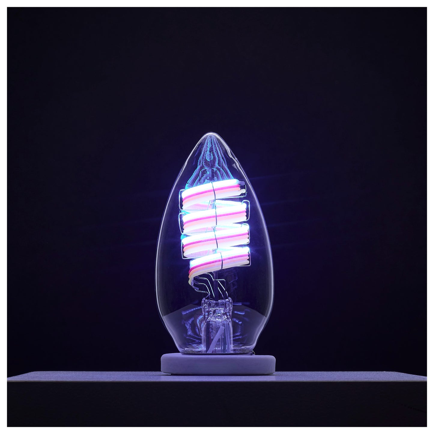 image of 4 Watt - B11 LED - 2700K-5000K RGB/Tunable White - Starfish IOT - Clear - Medium Base - 120 Volt