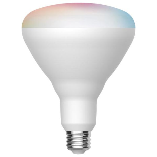 12 Watt - BR40 LED - RGB & Tunable White - Starfish IOT - Medium Base - 120 Volt