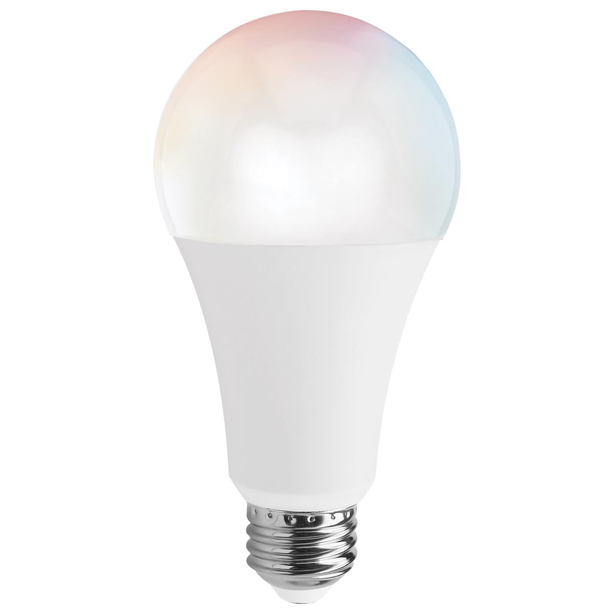 image of 13 Watt - A21 LED - RGB & Tunable White - Starfish IOT - Medium base - 220 Beam Angle - 120 Volt - 1100 Lumens