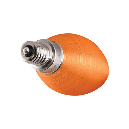 image of 2 Watt CA11 LED - Satin Spun Amber - Candelabra base - 2100K - 120 Volt