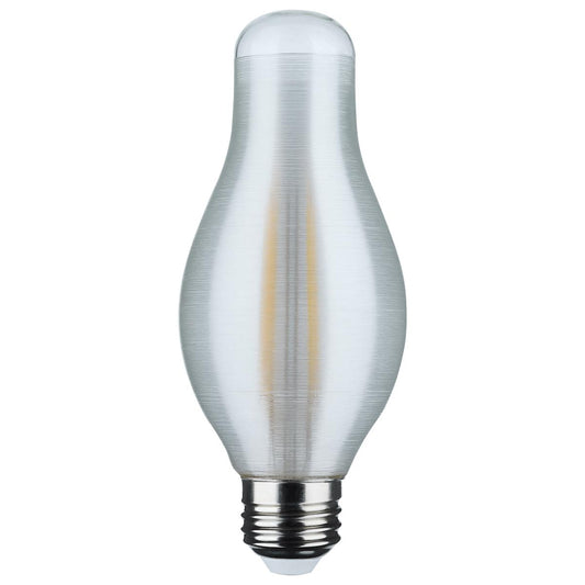 image of 7 Watt H19 LED - 2000K CCT - Medium Base - Satin Spun Finish - 120 Volt