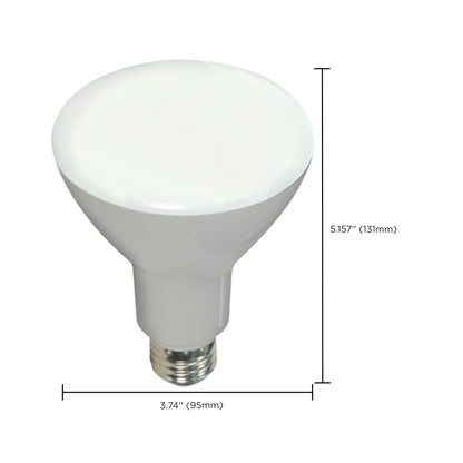 image of 7.5 Watt - BR30 LED - 2700K - Medium base - 105 deg. Beam Angle - 120 Volt - 2-pack