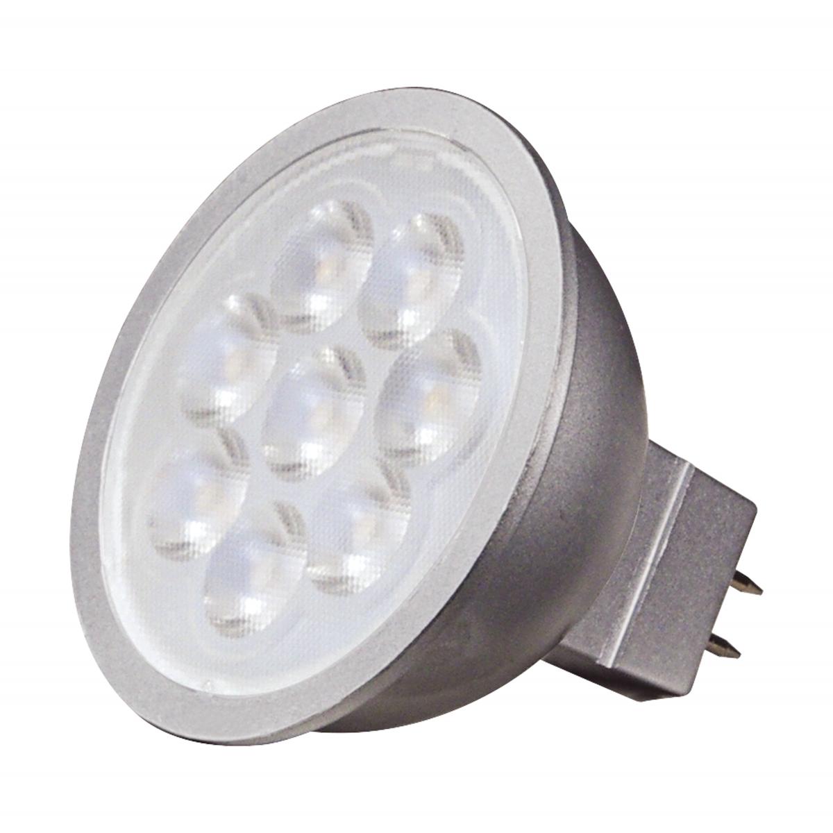 6.5 Watt - MR16 LED - GU5.3 base - 25 deg. Beam Angle - 12 Volt