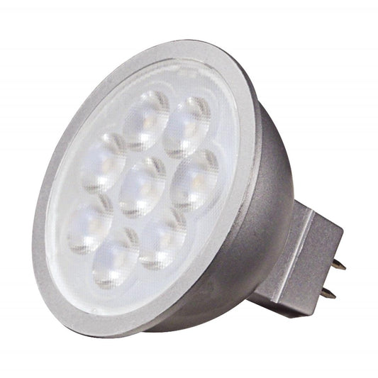 6.5 Watt - MR16 LED - 2700K - GU5.3 base - 40 deg. Beam Angle - 12 Volt