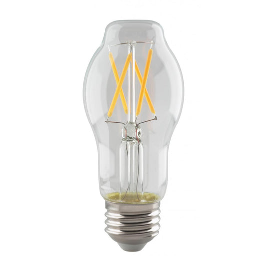 8 Watt BT15 LED - Clear - Medium base - 2700K - 800 Lumens - 120 Volt