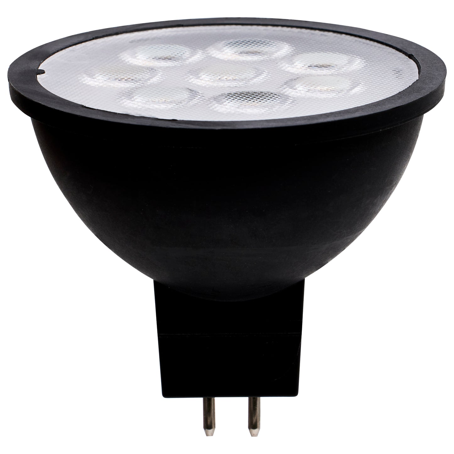 image of 6.5 Watt MR16 LED - Black Finish - 3000K - GU5.3 Base - 500 Lumens - 12 Volt