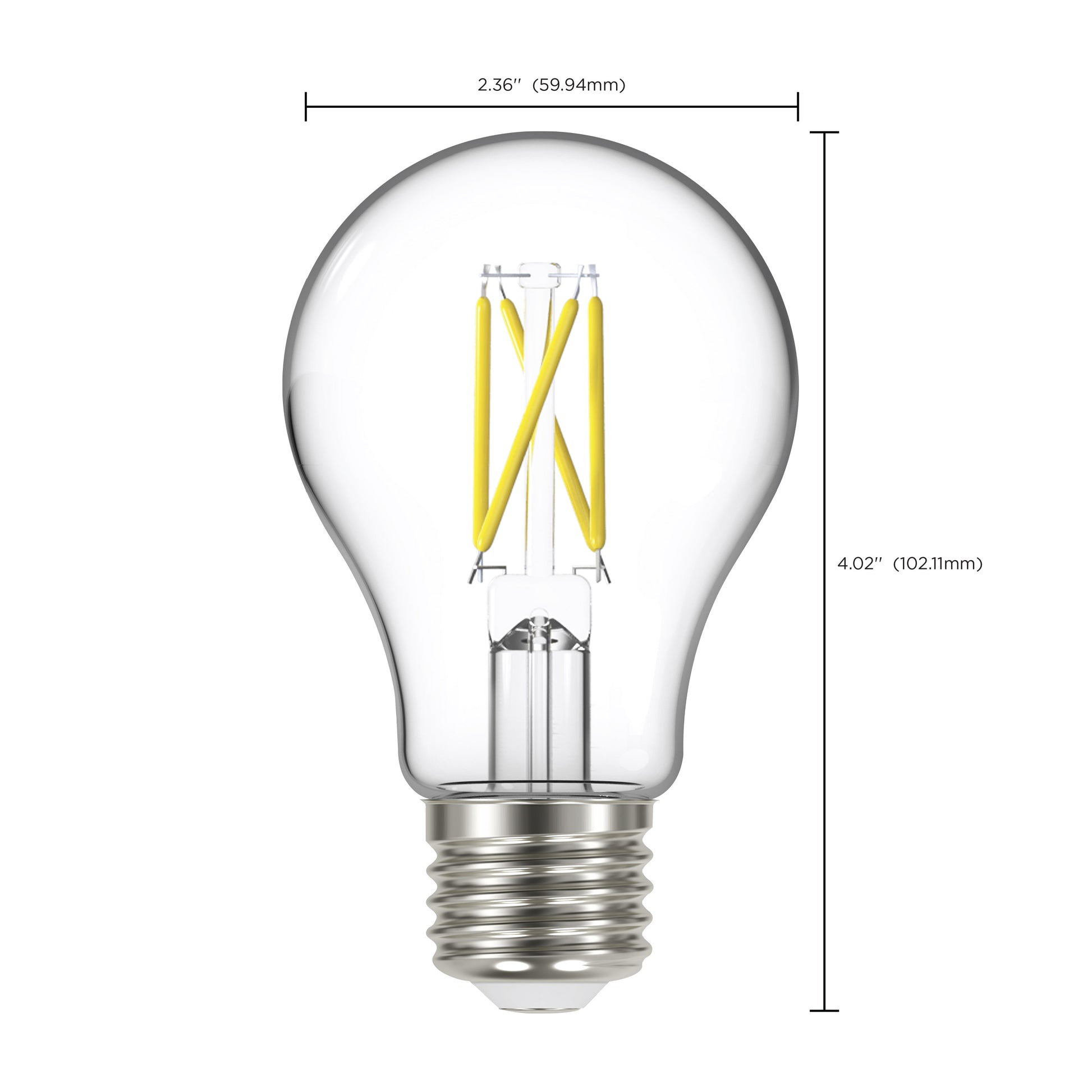 image of 6.5 Watt - A19 LED - Dusk to Dawn With PhotoCell - 2700K - Medium base - 320 deg. Beam Angle - 120 Volt